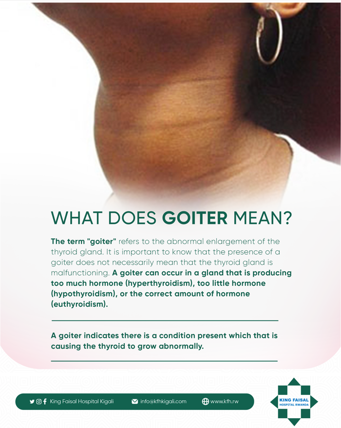 The goiter and everything you should know about it
